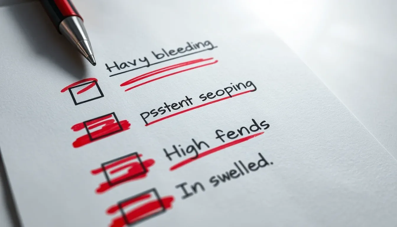 Quels symptômes inhabituels signalent un problème en grossesse 