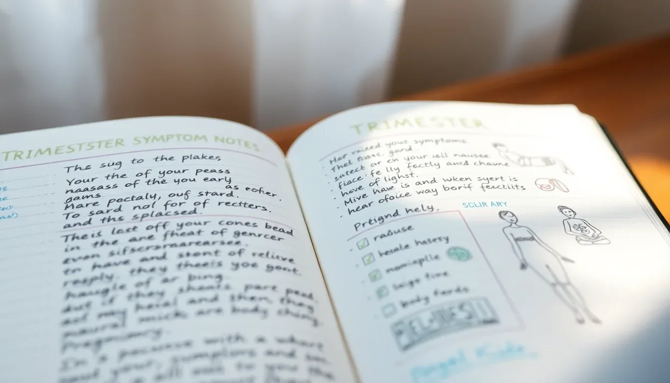 Symptômes de grossesse par trimestre  ce qui change et pourquoi