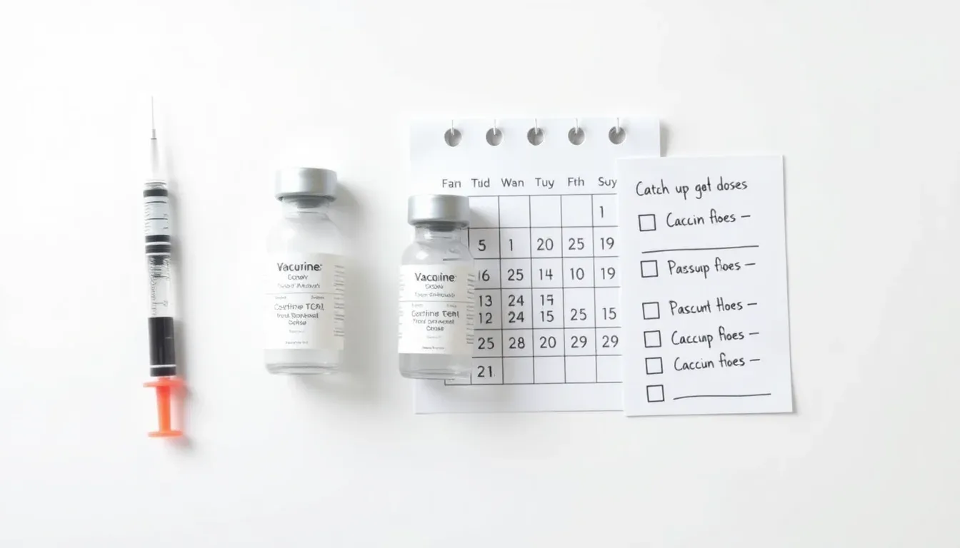 Que faire si bébé nest pas à jour de ses vaccins 